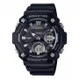 CASIO AEQ-120W-1A reloj hombre analógico-digital, 53,3 mm, resina negra