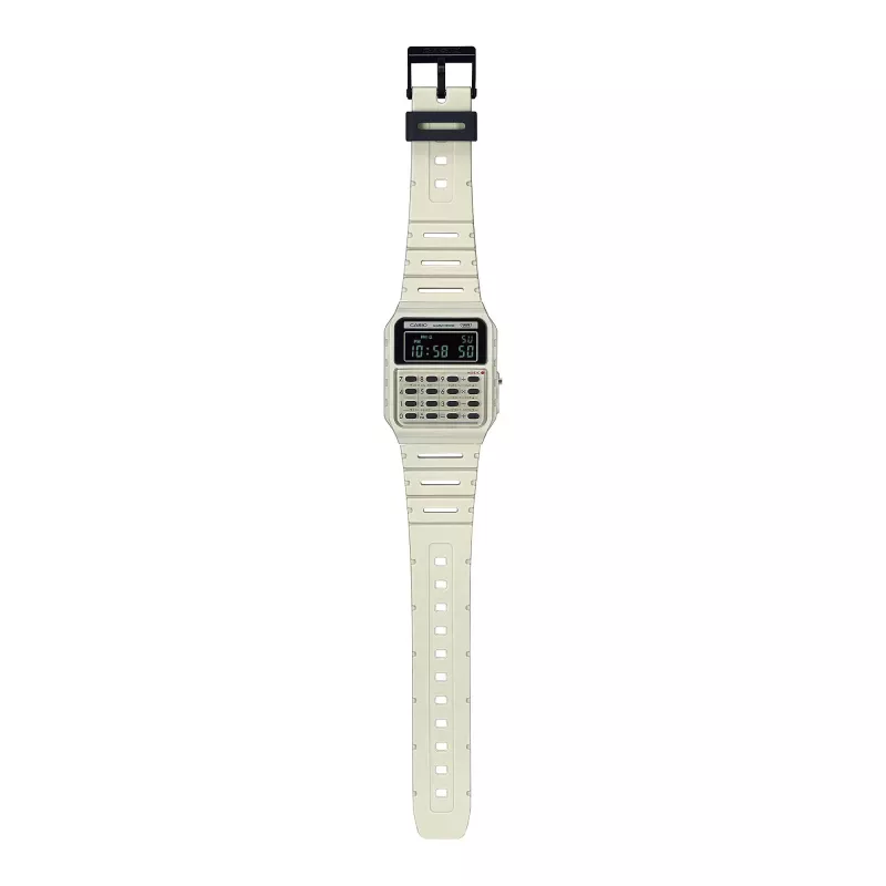 CASIO CA-53WB-8BEF unisex reloj digital con calculadora, gris resina