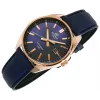 Casio Edifice EFV-150CL-2AVUEF reloj de hombre con esfera azul y correa de piel marrón