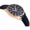 Casio Edifice EFV-150CL-2AVUEF reloj de hombre con esfera azul y correa de piel marrón