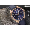 Casio Edifice EFV-150CL-2AVUEF reloj de hombre con esfera azul y correa de piel marrón