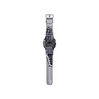 CASIO G-SHOCK DW-5000SS-1ER Reloj digital de hombre 42,8 mm Negro acero con revestimiento iónico