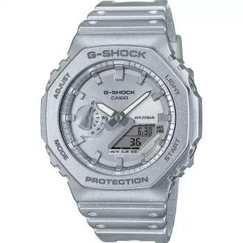 CASIO G-SHOCK GA-2100FF-8AER Reloj de cuarzo analógico-digital 45,4 mm Transparente gris
