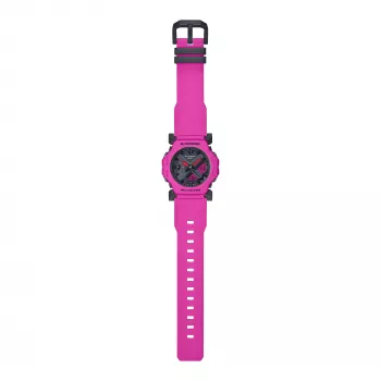 CASIO G-Shock GA-2300-4AER Reloj analógico-digital para mujer, 42,1 mm, resina naranja