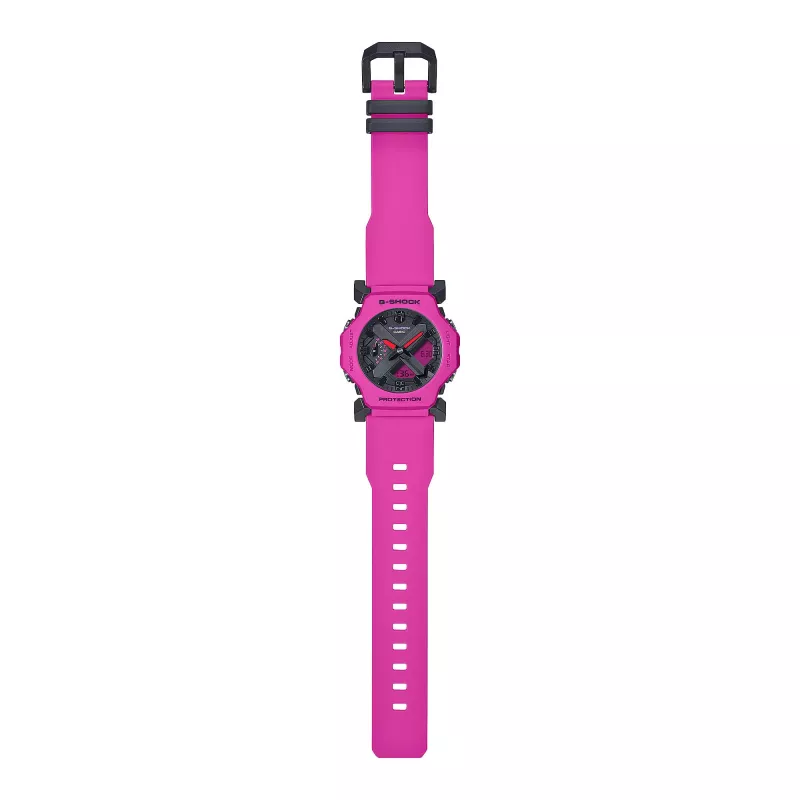CASIO G-Shock GA-2300-4AER Reloj analógico-digital para mujer, 42,1 mm, resina naranja
