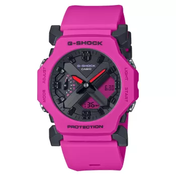 CASIO G-Shock GA-2300-4AER Reloj analógico-digital para mujer, 42,1 mm, resina naranja