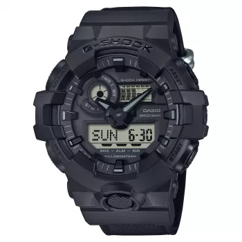 CASIO G-Shock GA700BCE-1AER Reloj de hombre analógico-digital, 53,4 mm, Negro