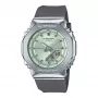 CASIO G-SHOCK Reloj analógico-digital mujer GM-S2110-3AER 42,9mm verde resina/acero inoxidable