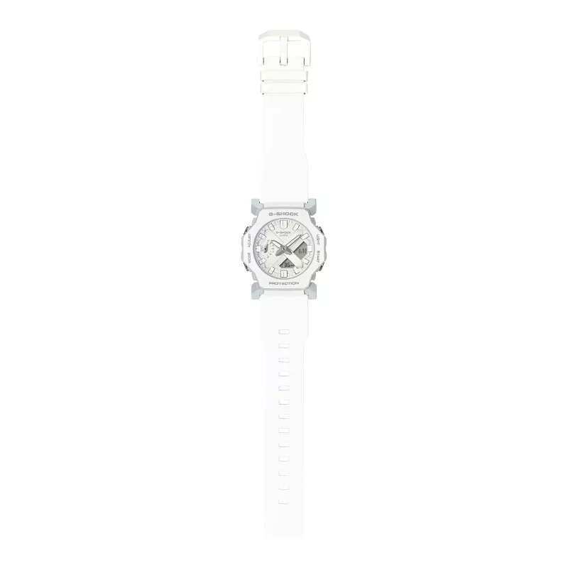 CASIO GA-2300-7AER Reloj mujer analógico-digital, 42,9 mm, resina blanca