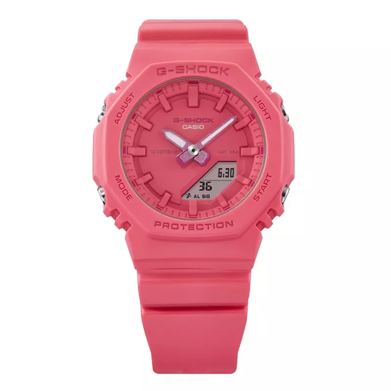Casio GMA-P2100-4AER G-Shock Reloj analógico-digital Rosa coral
