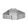 CASIO LA670WES-4AEF Reloj digital de mujer - esfera oro rosa, caja y pulsera color plata, 24 mm