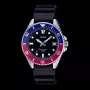 CASIO MDV-10-1A2VDF reloj de hombre analógico de cuarzo, 38,5 mm, esfera negra, correa de resina, 200m resistencia al agua