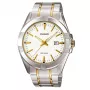 CASIO Reloj hombre analógico de cuarzo MTP-1308SG-7A acero inoxidable bicolor 43,5mm