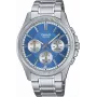 Casio reloj analógico de cuarzo hombre MTP1375PD2A2V esfera azul acero inoxidable 43,8 mm