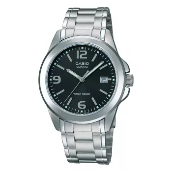 CASIO hombre MTP-1215A-1A reloj de cuarzo analógico 43,3 mm acero inoxidable