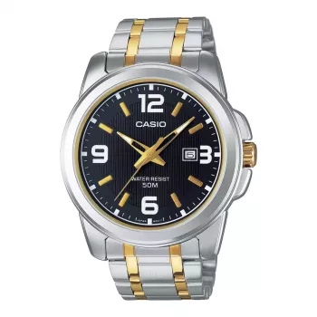 CASIO MTP-1314SG-1A Reloj hombre analógico cuarzo acero inoxidable 44,9mm