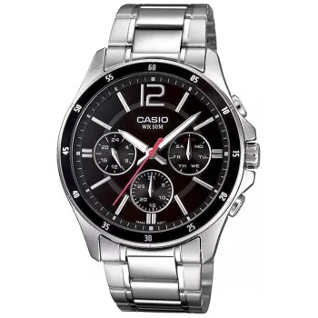 Casio MTP-1374D-1AV Reloj hombre analógico cuarzo acero inoxidable 43,5 mm