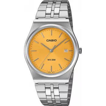 Casio Reloj de hombre analógico de cuarzo MTP-B145D-9AVEF plata acero inoxidable