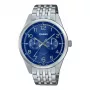 Reloj de cuarzo analógico de hombre CASIO MTP-E340D-2AVDF 42 mm acero inoxidable esfera azul fecha