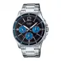 Reloj de hombre CASIO MTP1374D2AVDF analógico de cuarzo 43,5 mm acero inoxidable esfera azul