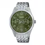 CASIO MTPE340D3AVDF Reloj analógico de cuarzo hombre 42mm acero inoxidable esfera verde