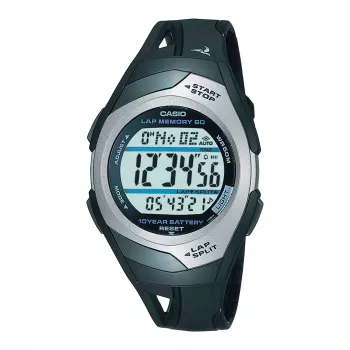 CASIO STR-300C-1VEF Reloj digital unisex 35,2mm Resina Negro