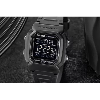 Casio W-800H-1BVES Reloj digital de hombre - 100 m resistente al agua, cuarzo