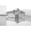 CASIO Reloj analógico de cuarzo para mujer LTP-1128A-7B 33mm esfera plateada acero inoxidable