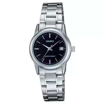 Reloj de mujer CASIO analógico de cuarzo LTP-V002D-1A 31mm acero inoxidable