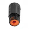 Acoplador de exterior CAT6a IP68 RJ45 hembra a hembra conector Ethernet apantallado