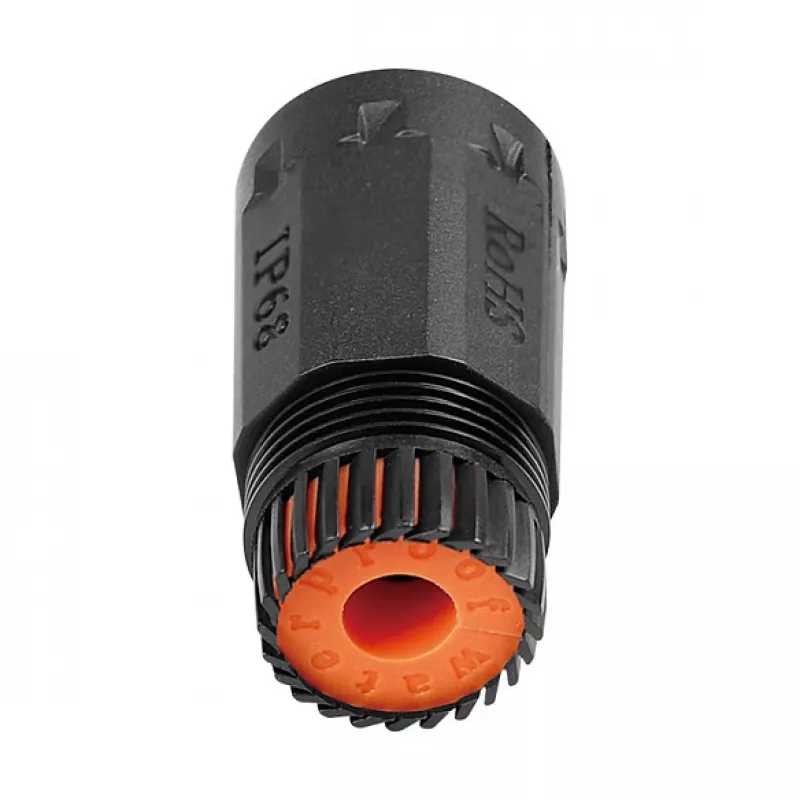 Acoplador de exterior CAT6a IP68 RJ45 hembra a hembra conector Ethernet apantallado