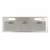 CATA GT-PLUS 75 X /M Campana extractora – Acero inoxidable, 645 m³/h, clase de eficiencia energética C, EcoLed, control mecánico