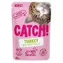CATCH pavo y zanahoria en gelatina alimento húmedo para gatos, bolsa de 85g
