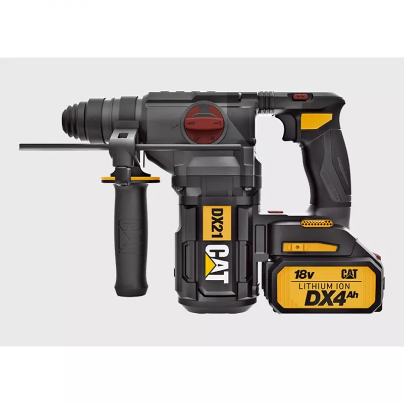 Caterpillar DX21B Martillo perforador SDS-Plus (herramienta sin batería ni cargador) 18V sin escobillas