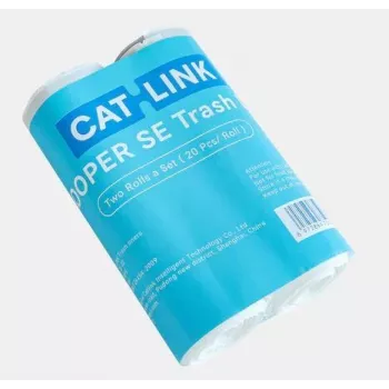 CATLINK CL-TB-01 Bolsas de basura para arenero de gatos, 2 rollos