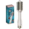 Cecotec Air Brush con placas calefactoras Air DryBold sistema de calor cerámico cuidado iónico 1200 W oro/blanco