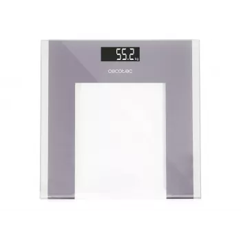 Báscula de baño Cecotec Surface Precision Healthy peso máximo 180 gris/transparente