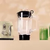 Cecotec Mixer Power Black Titanium RetroGreen, 1200 W, 1,5 L jarra de vidrio, Verde