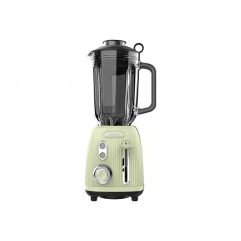 Cecotec Mixer Power Black Titanium RetroGreen, 1200 W, 1,5 L jarra de vidrio, Verde