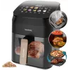 Cecotec Cecofry&Grill Smokin' 4500 freidora de aire, negro