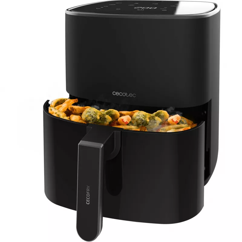 CECOTEC Cecofry Fantastik 5500 freidora de aire, 5,5L, 1500W, negra