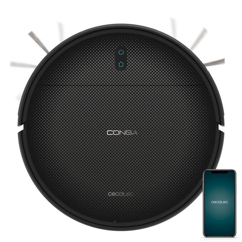 Robot aspirador Cecotec Conga M10 Advance, 3000 Pa, navegación giroscópica