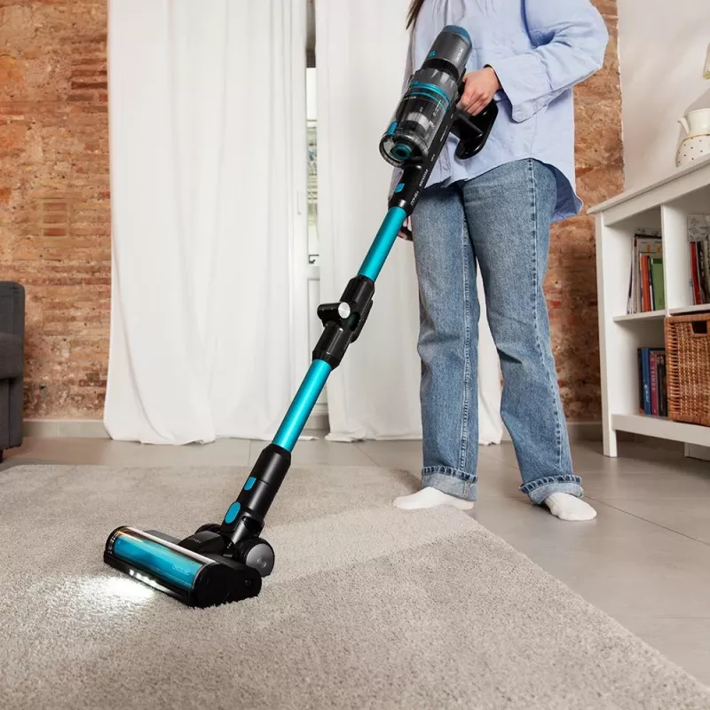 Cecotec Conga Rockstar 2500 Thunder Pet Flex aspirador con cable 400W 33,6V 65min negro/azul