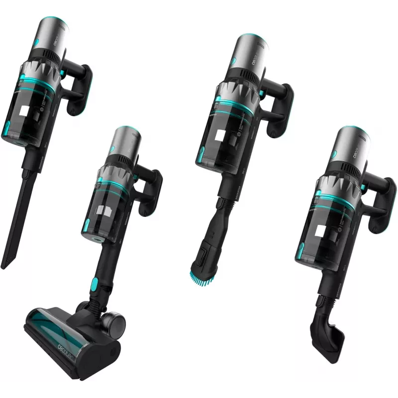 Cecotec Conga Rockstar 2500 Thunder Pet Flex aspirador con cable 400W 33,6V 65min negro/azul