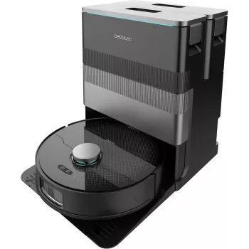 Cecotec Conga X70 Robot aspirador, 15000 Pa, 5200 mAh, 240 min, Húmedo y seco, Negro