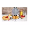 Gofrera Cecotec Fun Gofrestone 3in1 | 700 W | 3 placas intercambiables para gofres, muffins, donuts | Recubrimiento antiadherente Gofrestone | Blanca