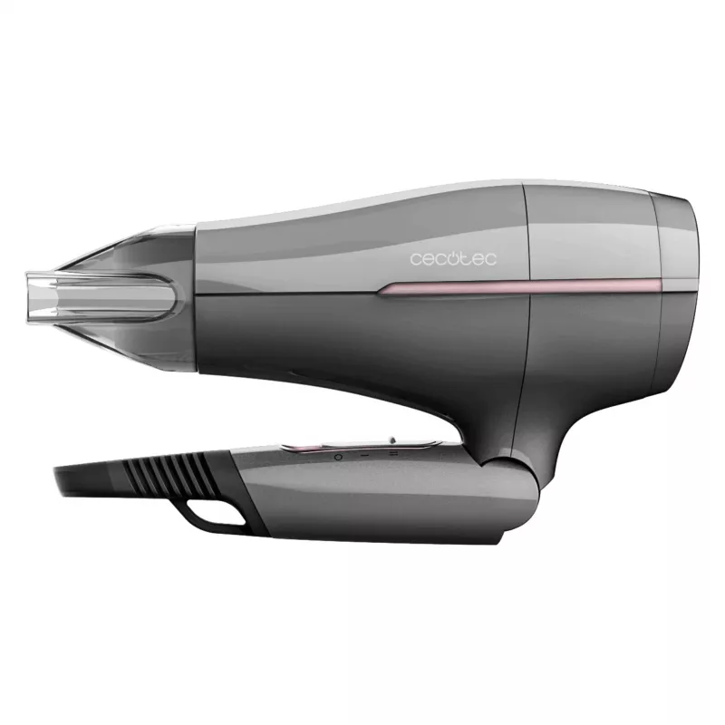 Cecotec IoniCare Power&Go Heaven Secador de pelo iónico 2000 W con difusor, Gris