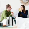 Cecotec Hervidor ThermoSense 220 Steel Eléctrico 1630 W 1,2 L Acero inoxidable Base giratoria 360°