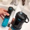 Cecotec Irrigador bucal ToothCare Jet Splash 150 ml negro/azul 2 boquillas