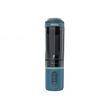 Cecotec Power Titanium Shake2Go Batidora portátil, 180 W, recipiente libre de BPA, 0,6 L, Lagoon
